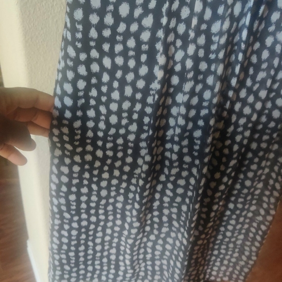 Armani Le Collezioni Pleated/Print Dress Size 4 Made In Italy - Picture 10 of 12